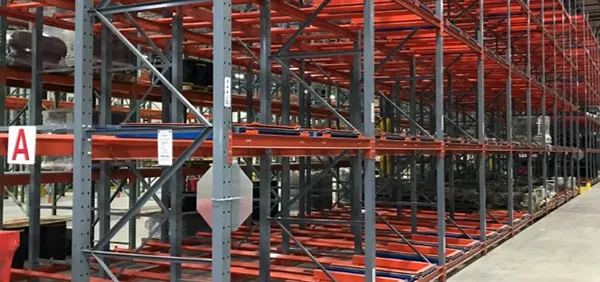 PUSH-BACK RACK