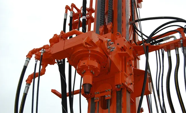 Hollow spindle|Rotary head|for offshore