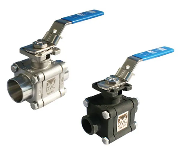 3-part premium ball valve (Type 1211, 1311)