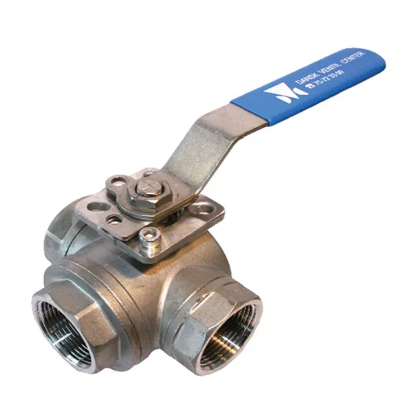 3-way ball valve (Type 1612, 1712)