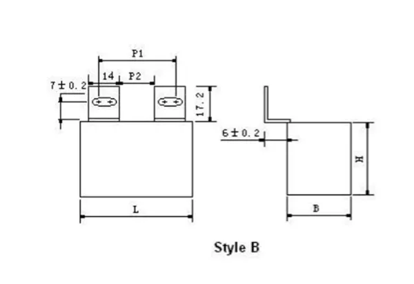 M 150 etallized Polypropylene IGBT Snubber Capacitors