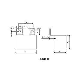 M 150 etallized Polypropylene IGBT Snubber Capacitors