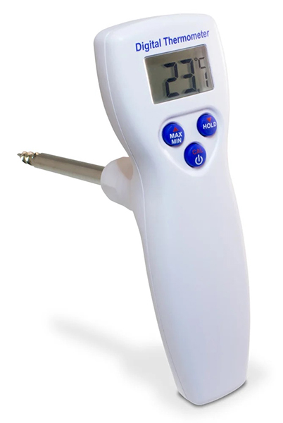 FlashCheck® Ruggedized Screw Tip Digital Thermometer
