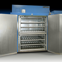 dual-chamber heat-curing oven