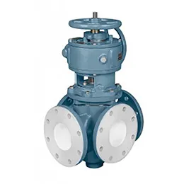 DeZURIK 4-Way Tapered Plug Valves