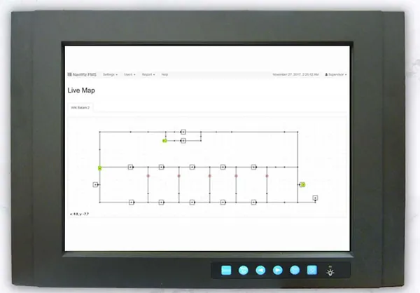 DFleet Series Tracked AMR Fleet Management System