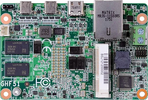 1.8” SBC with AMDRyzen™ Embedded R1000 Series