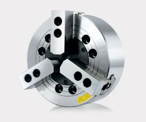 VA 3-jaw wedge type non through-hole power chuck