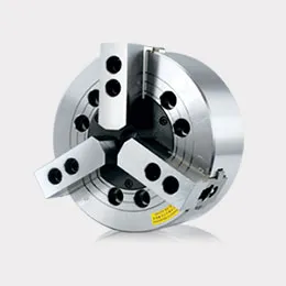 va 3-jaw wedge type non through-hole power chuck