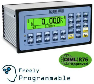 Multifunctional microcontroller-weight indicator