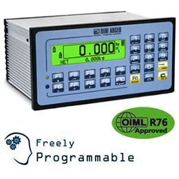 Multifunctional microcontroller-weight indicator