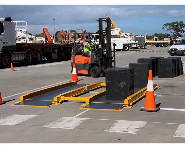 Portable weighbridges