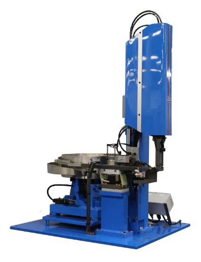 SD-111 Nut-Runner with Vibratory Feeder Bowl-Horizontal Track