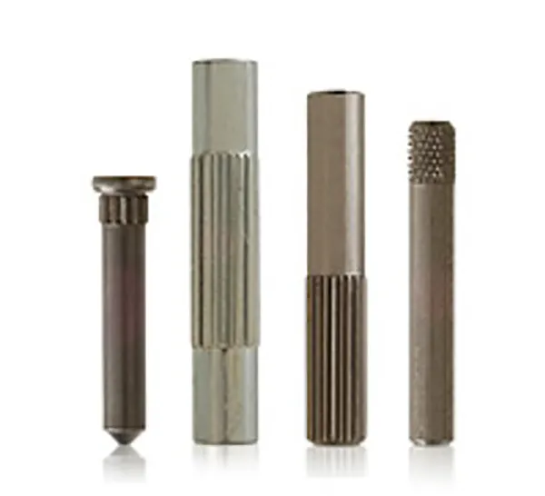 KNURLED PINS AND STUDS