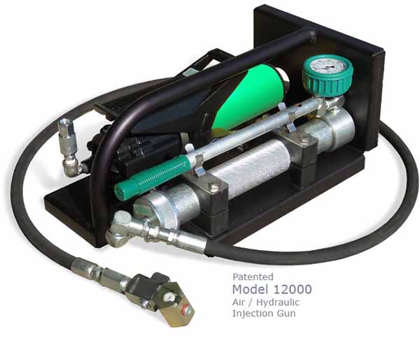 Air-Hydraulic Injection Guns – Portable