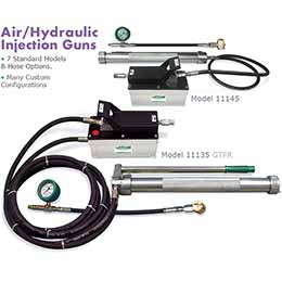 Air-Hydraulic Injection Guns – Standard