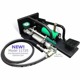 Foot Operated Hydraulic Injection Gun