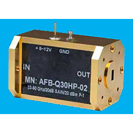 Full Waveguide Band Amplifier