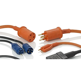 Rubber Molded Waterproof Wiring Devices Electrical Connectors Plugs and Receptacles