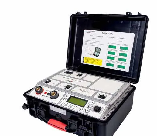 Portable Micro-Ohmmeter with Both Sides Grounded Safety RMO-G Series
