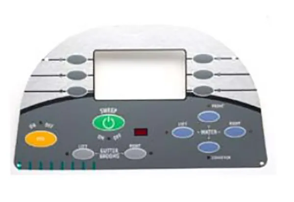 Control Panel Graphic Overlays
