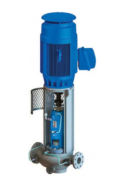 API 610 Vertical In-Line Single Stage OH3 Pump Model PWI-BB