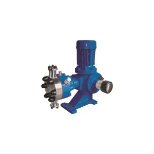 Hydraulic diaphragm metering pumps