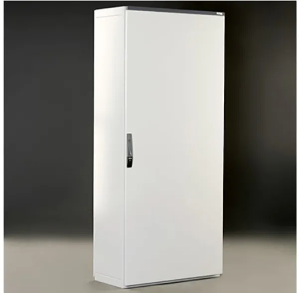 Floor cabinets in lacquered steel