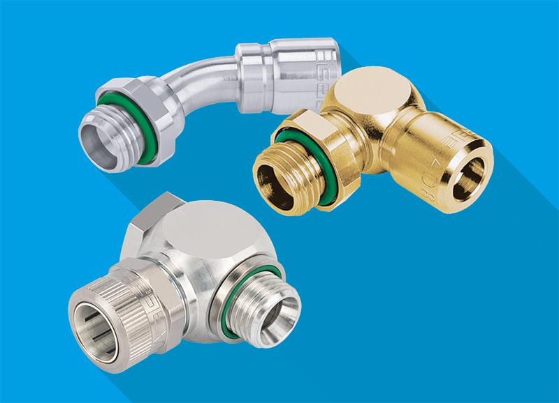 Push-In Fittings For Closed Coolant Applications - Eisele LIQUIDLINE