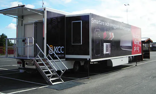 Expandable trailers