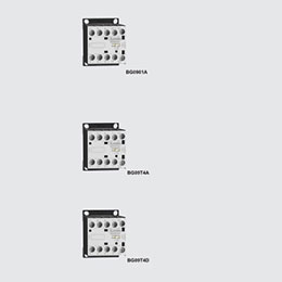 Mini contactors AC and DC control-Thermal overload relays
