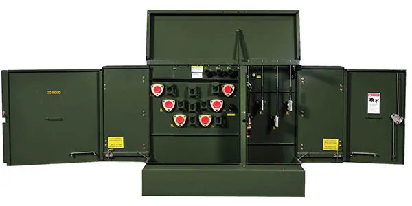 Three phase padmount transformers
