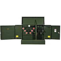 Three phase padmount transformers