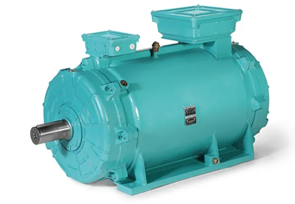 WATER COOLED SQUIRREL CAGE THREE-PHASE ASYNCHRONOUS MOTORS