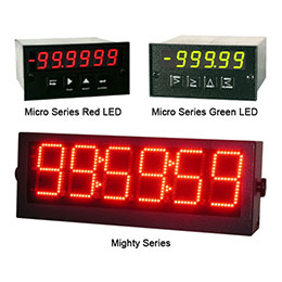 DC Voltage & Current Panel Meters
