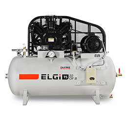 Two stage oil free reciprocating compressors