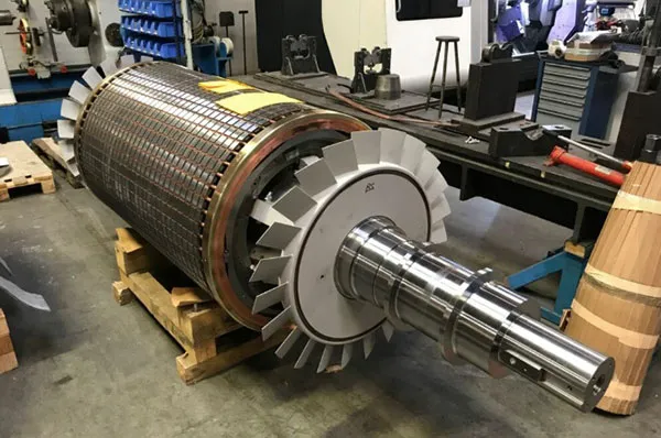 Squirrel-Cage Rotor (Cage Rotor)