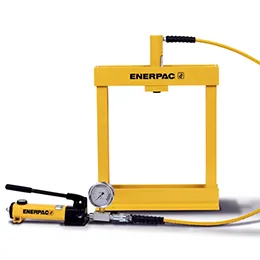 vlp106p142 101 kn bench press with rc106 single-acting cylinder and p142 hand pump