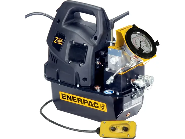 ZU4204BB-Q, Electric Hydraulic Torque Wrench Pump, Classic, Analog Gauge, 4,0 litres Usable Oil, 115V