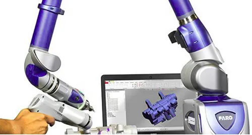 Color |3D scan arm|for product visualization