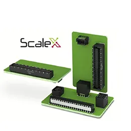 Scalable and robust PCB connections in SMT