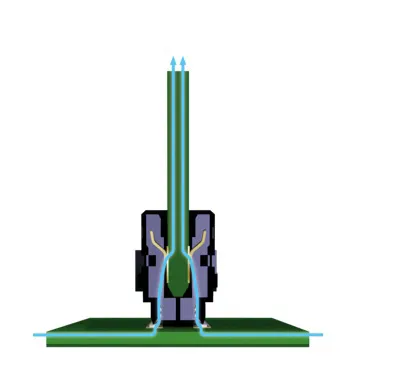 Edge card connector EC-8