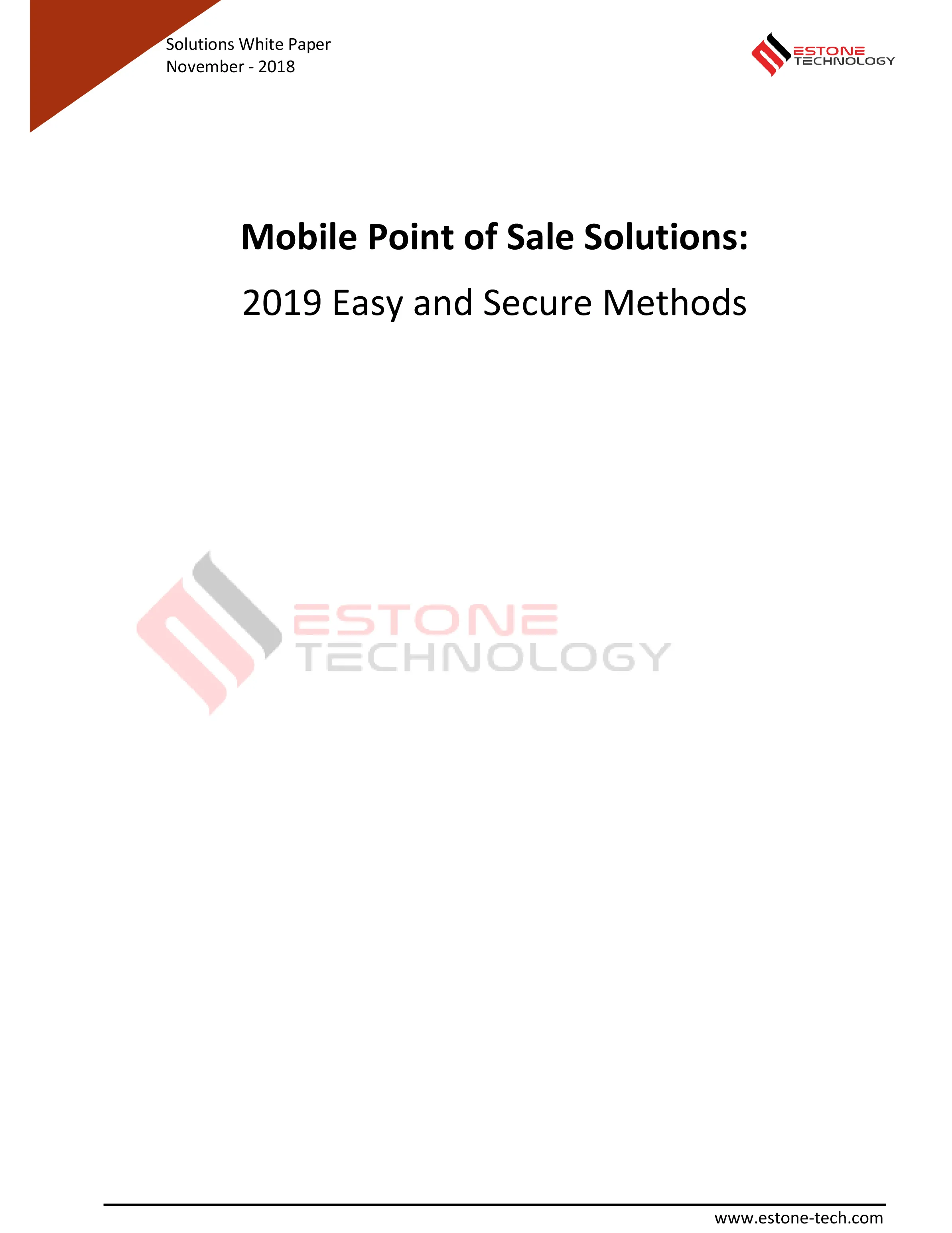 Mobile Point of Sale Solutions