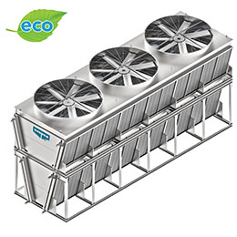 EAW-DD Double Stack Dry Cooler