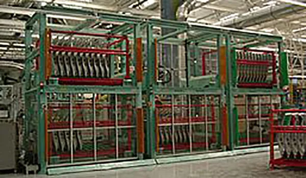 CONTAINER CHANGING FRAME