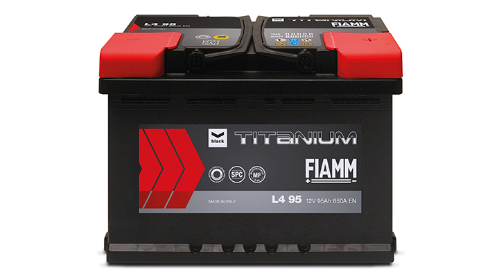 Black TITANIUM-Battery