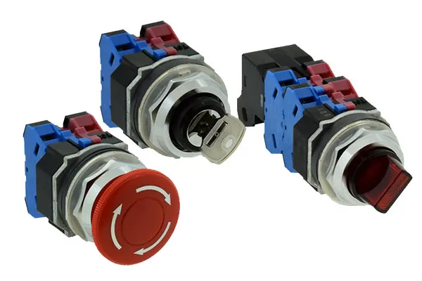 30mm Dia PUSH BUTTON-INDICATOR