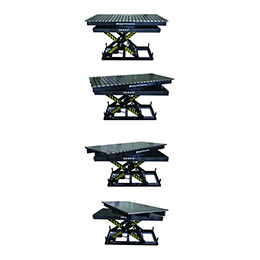 Lift-turn welding table