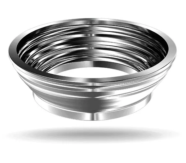 Contoured rolled rings