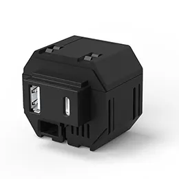 Flush-mounted power supplies